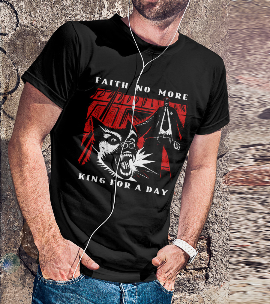 Faith No More King For A Day Red And Black T-Shirt