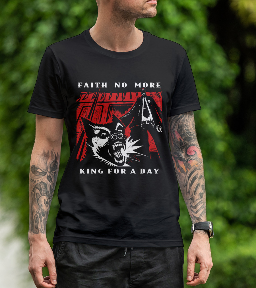 Faith No More King For A Day Red And Black T-Shirt