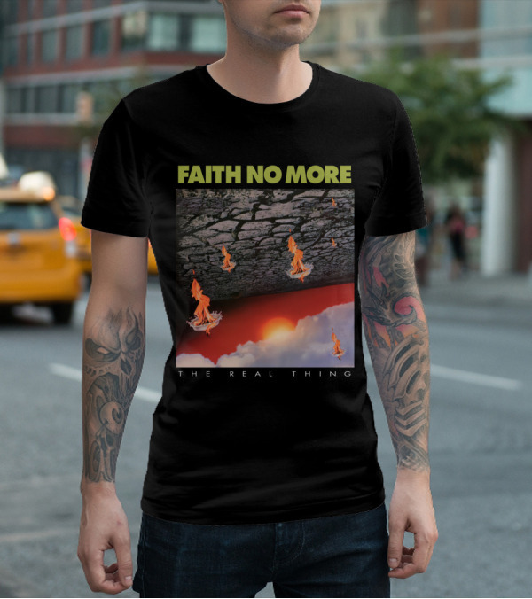 FAITH NO MORE The Real Thing Fiery Scene T-Shirt