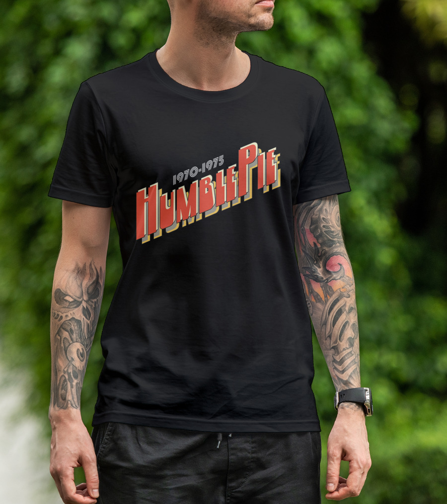 1970-1975 Humble Pie Classic Rock T-Shirt