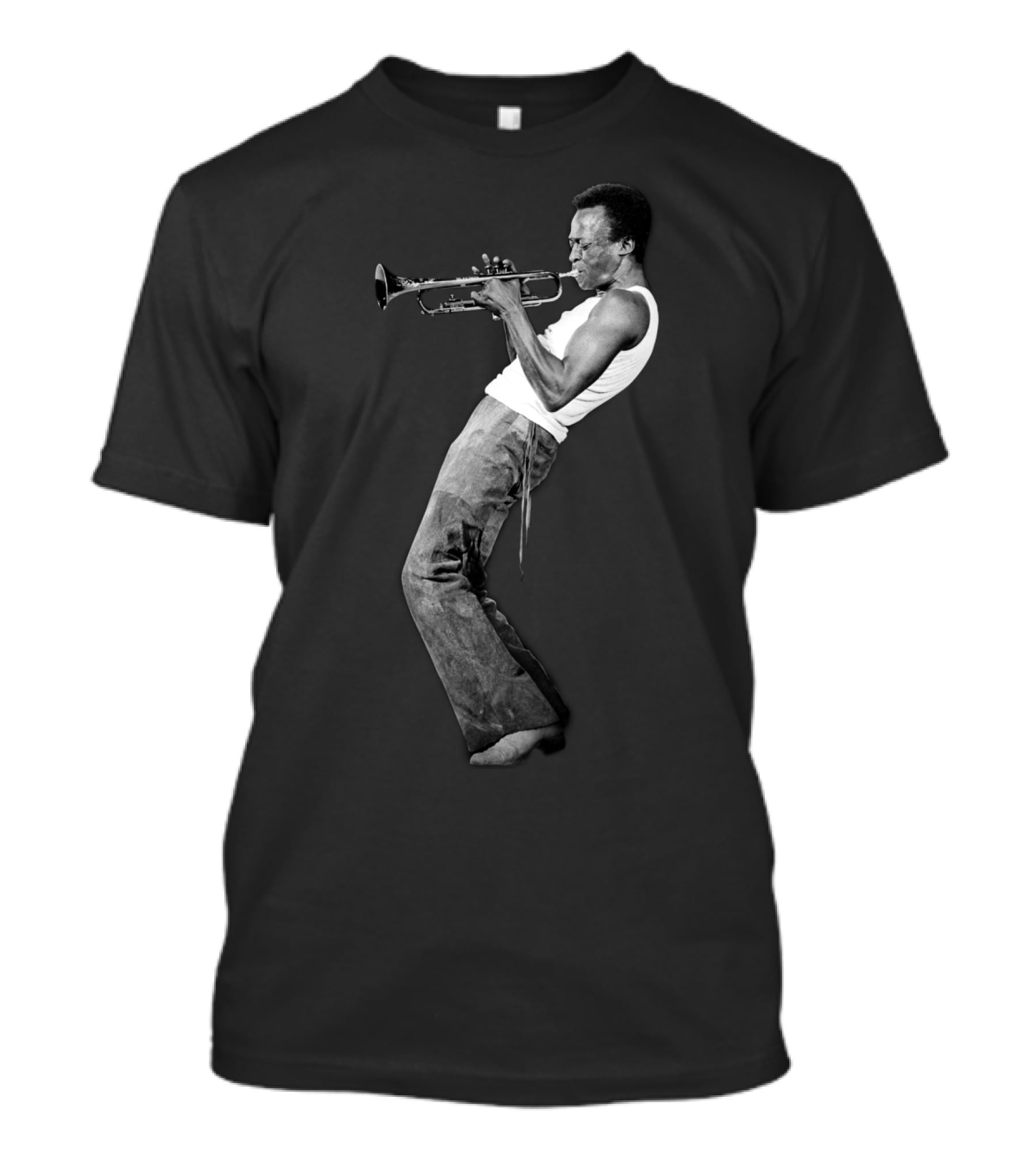 Mdv Iconic Jazz Trumpeter In Motion T-Shirt