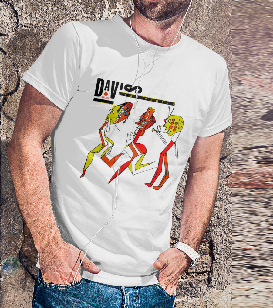 Miles Davis Star People Abstract Figures MDV 24 T-Shirt