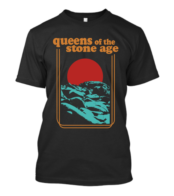 Queens Of The Stone Age Desert Sun Landscape T-Shirt