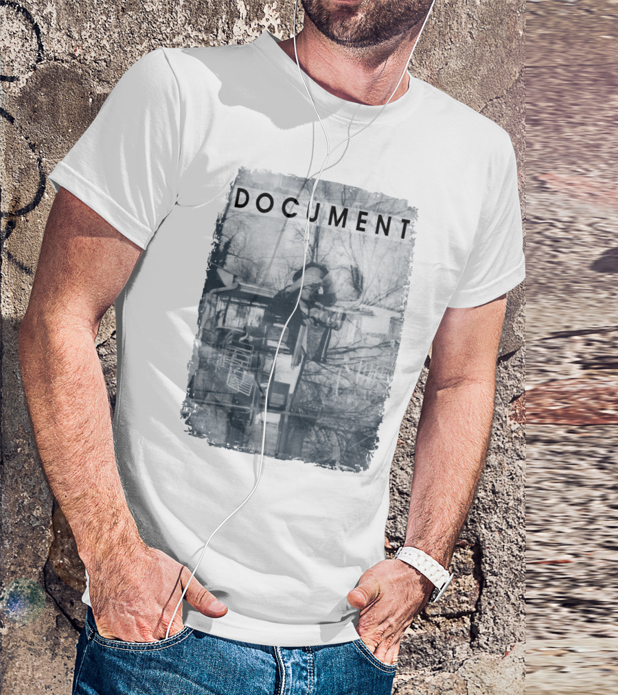 REM Document Reflections Monochrome Photograph T-Shirt
