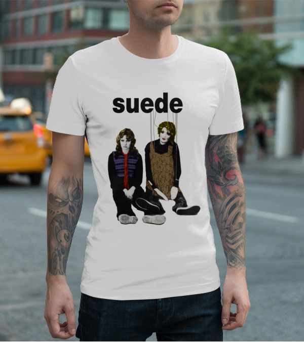 Suede Puppet Dolls Imagery Sde T-Shirt