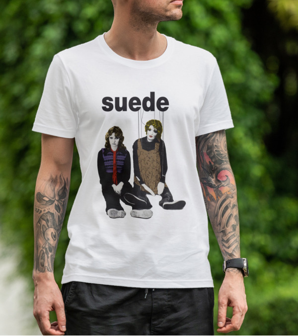 Suede Puppet Dolls Imagery Sde T-Shirt
