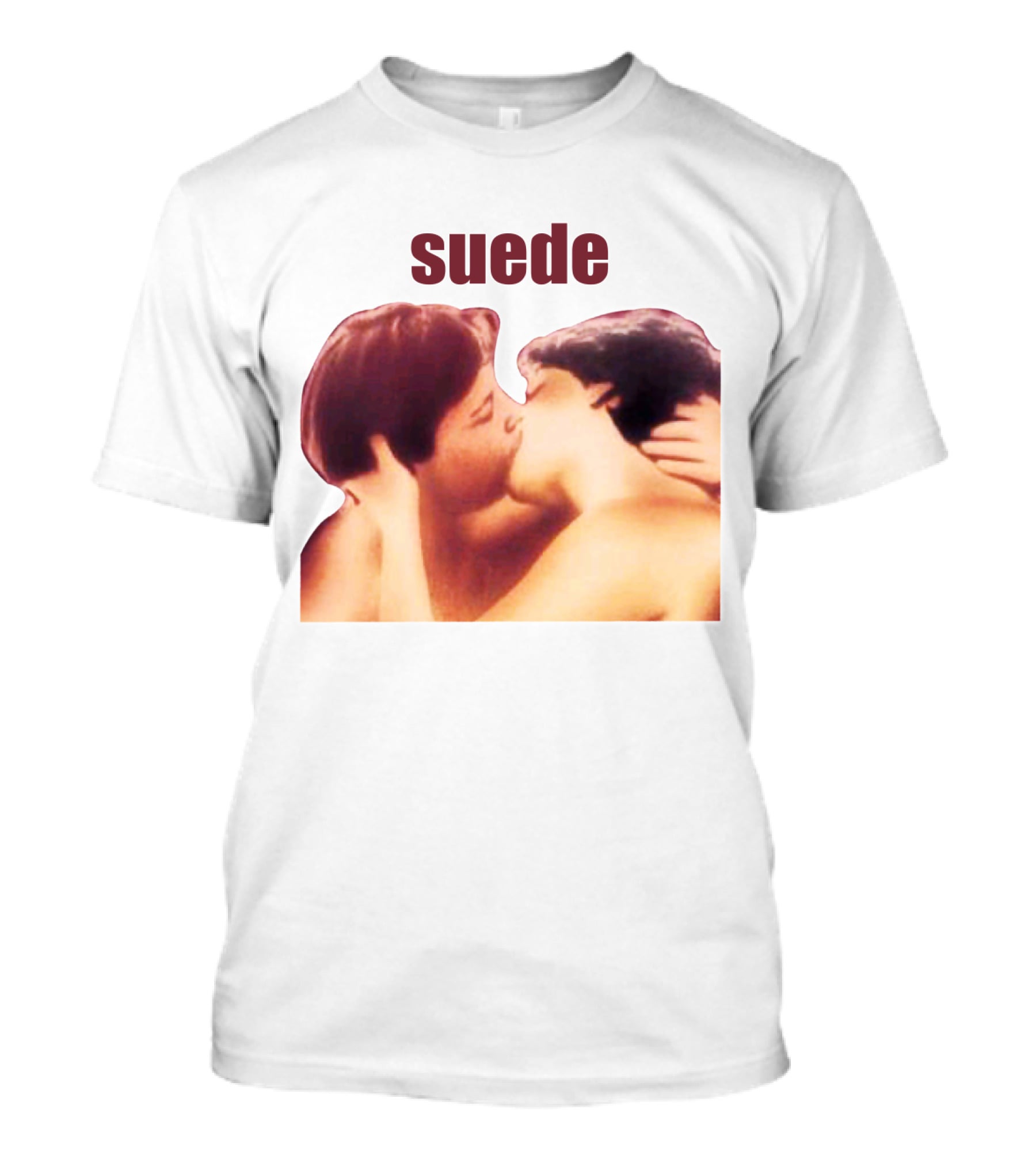 Suede Debut Album Cover Kiss Artwork T-Shirt