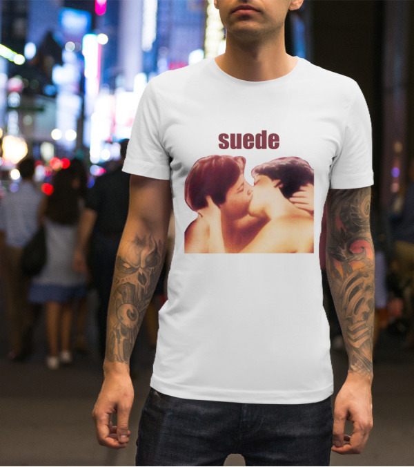 Suede Debut Album Cover Kiss Artwork T-Shirt