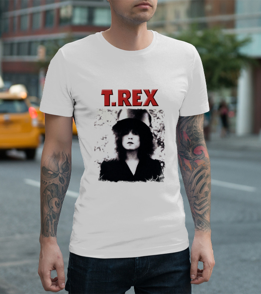 T. Rex Slider Vintage Album Cover T-Shirt