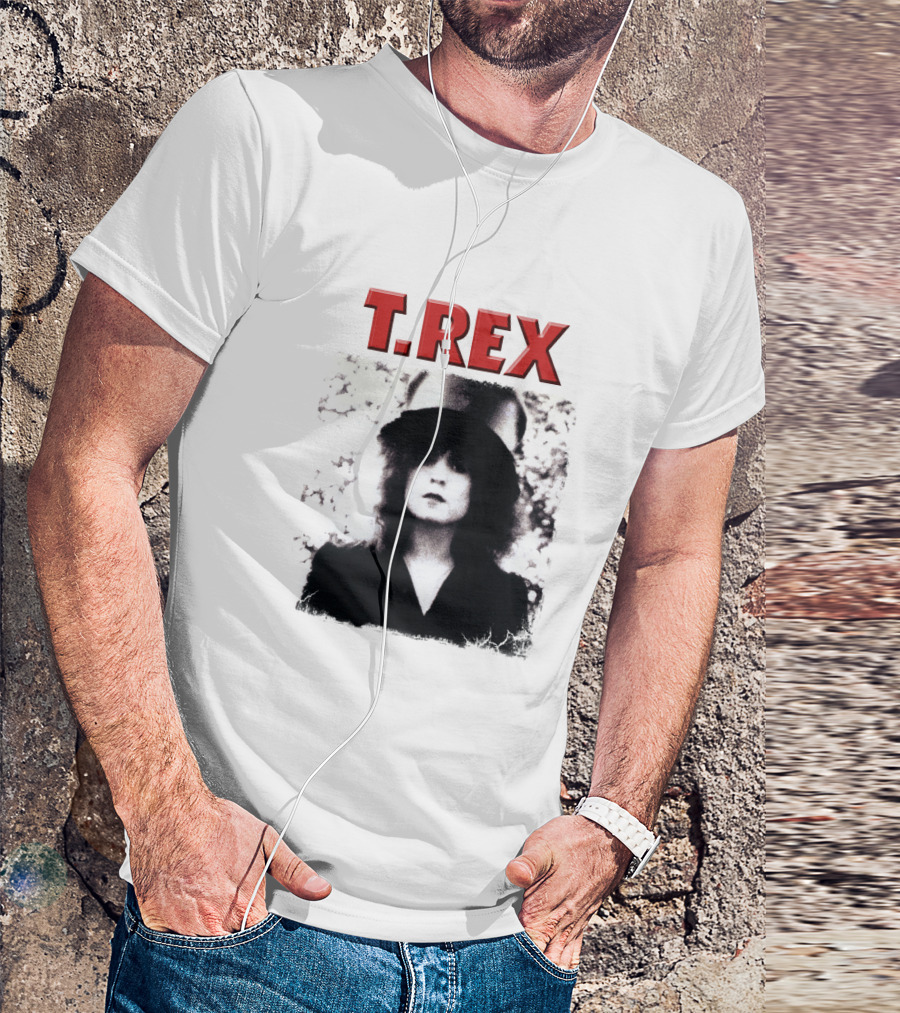 T. Rex Slider Vintage Album Cover T-Shirt
