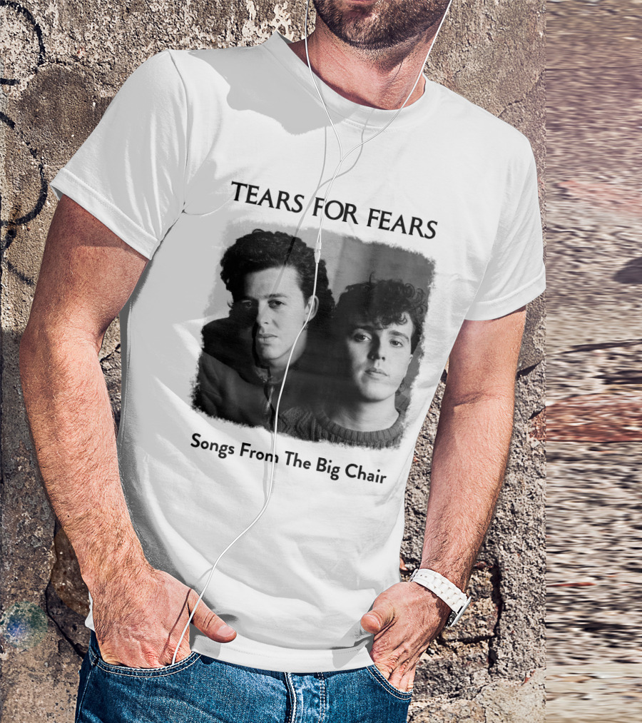 Tears For Fears Songs From The Big Chair Vintage Album T-Shirt