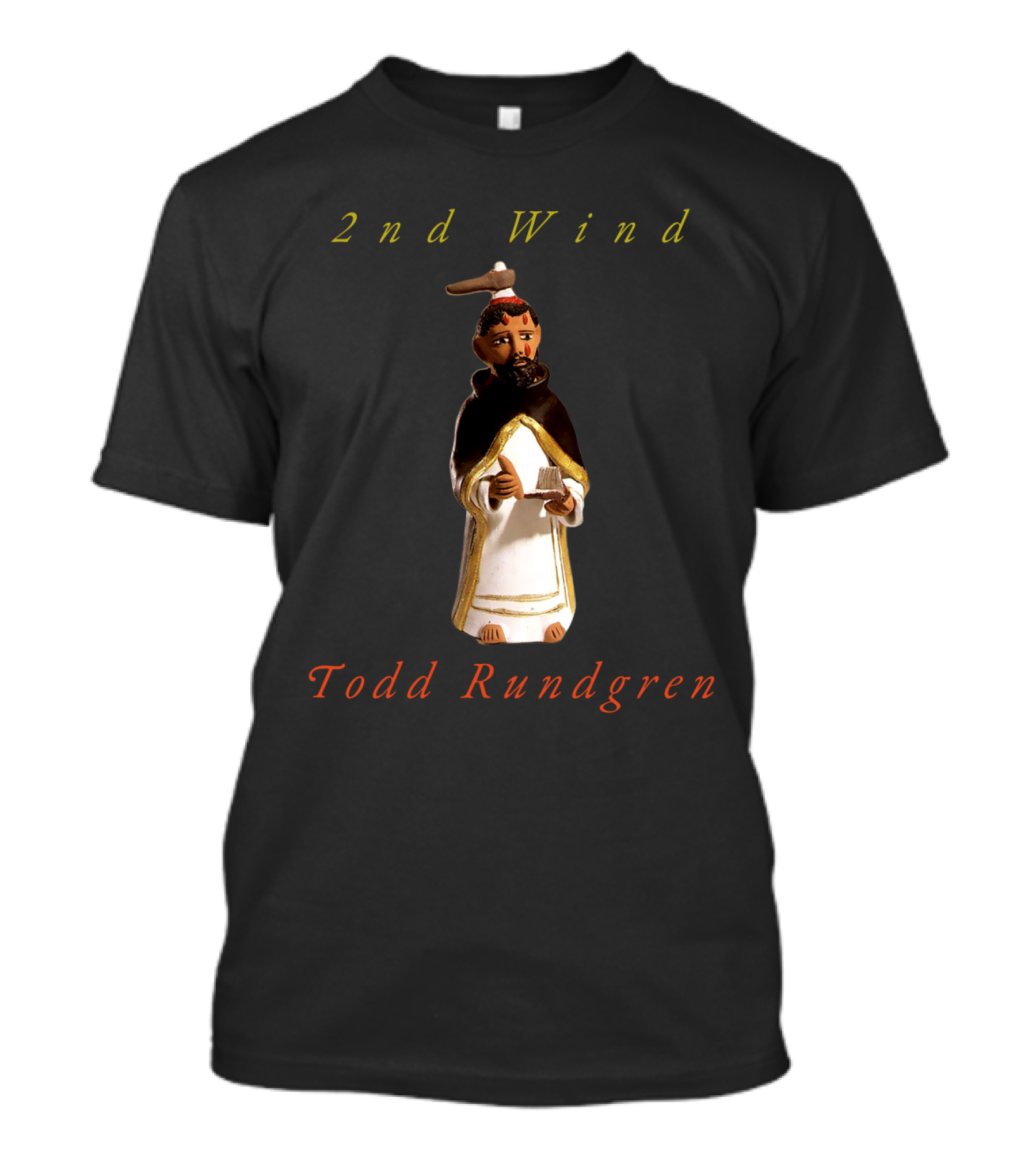 2nd Wind Todd Rundgren Monk Figure T-Shirt
