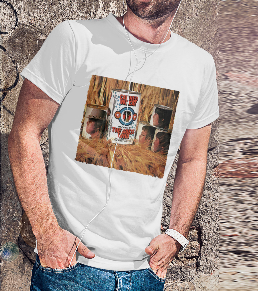 Canned Wheat Packed By The Guess Who Album Cover T-Shirt