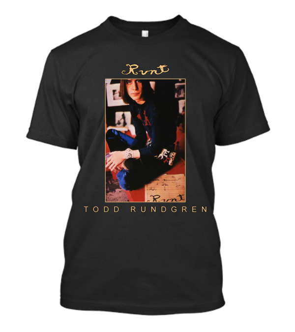 Todd Rundgren Runt Album Cover Vintage Photography T-Shirt