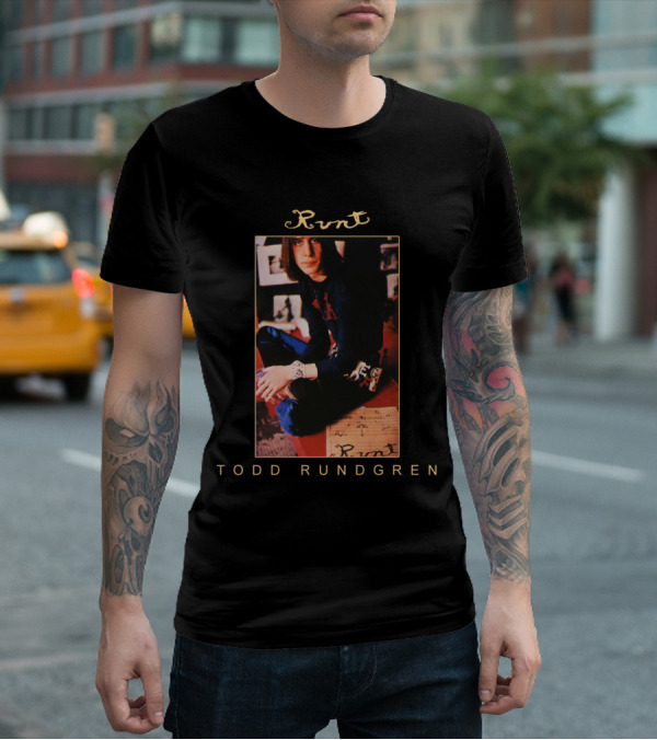 Todd Rundgren Runt Album Cover Vintage Photography T-Shirt