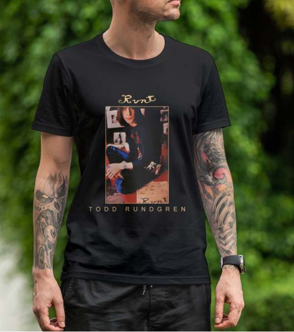 Todd Rundgren Runt Album Cover Vintage Photography T-Shirt