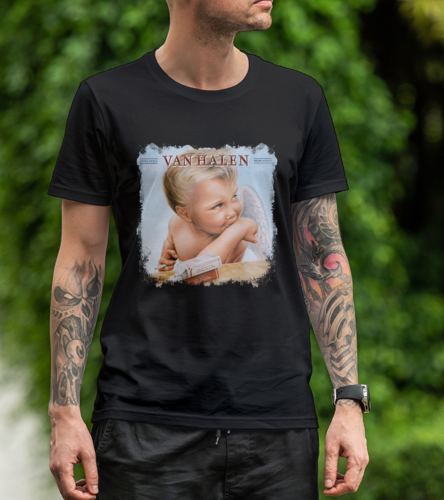 Van Halen 1984 Album Art Cherub Mmcm Lxxxiv T-Shirt