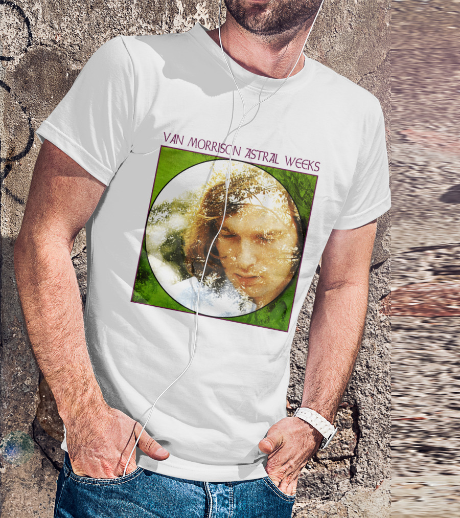 Van Morrison Astral Weeks Album Cover T-Shirt