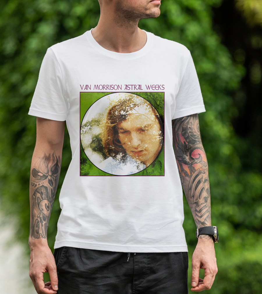 Van Morrison Astral Weeks Album Cover T-Shirt
