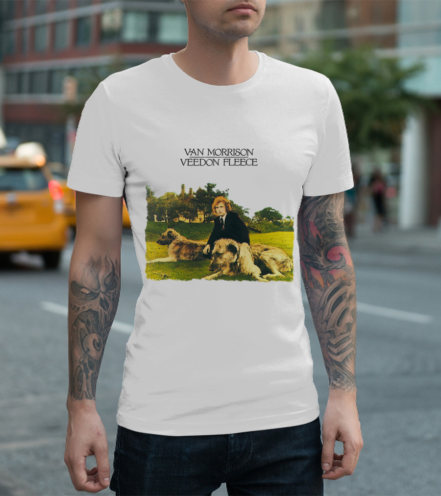 Van Morrison Veedon Fleece Album Cover T-Shirt