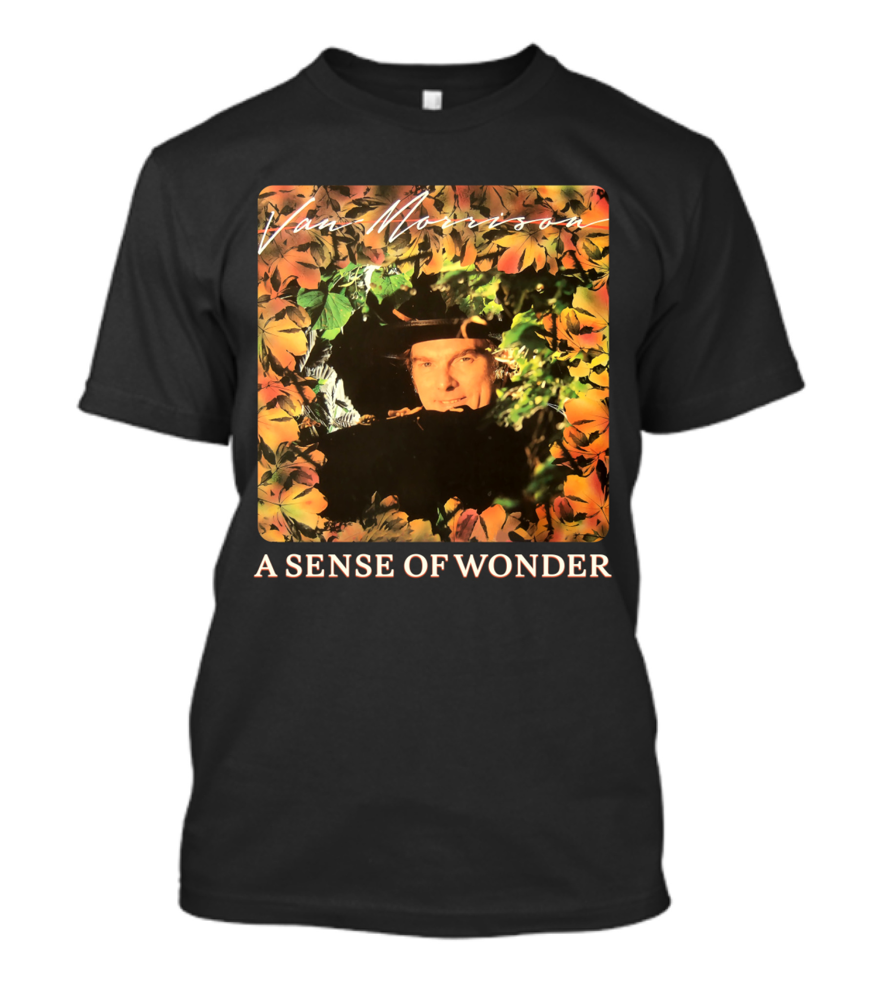 Van Morrison A Sense Of Wonder Album Cover T-Shirt