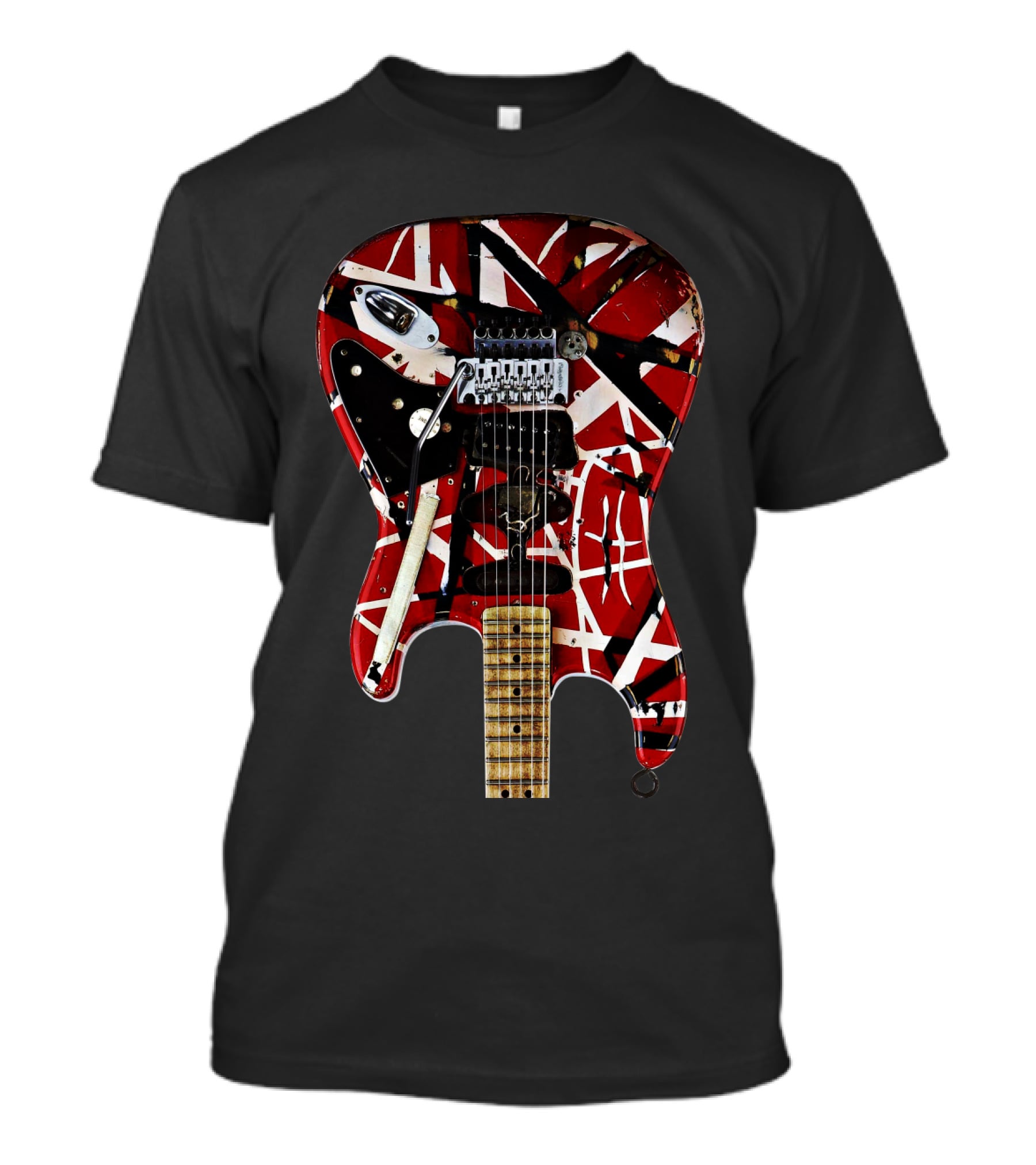 Eddie Van Halen Frankenstein Guitar T-Shirt