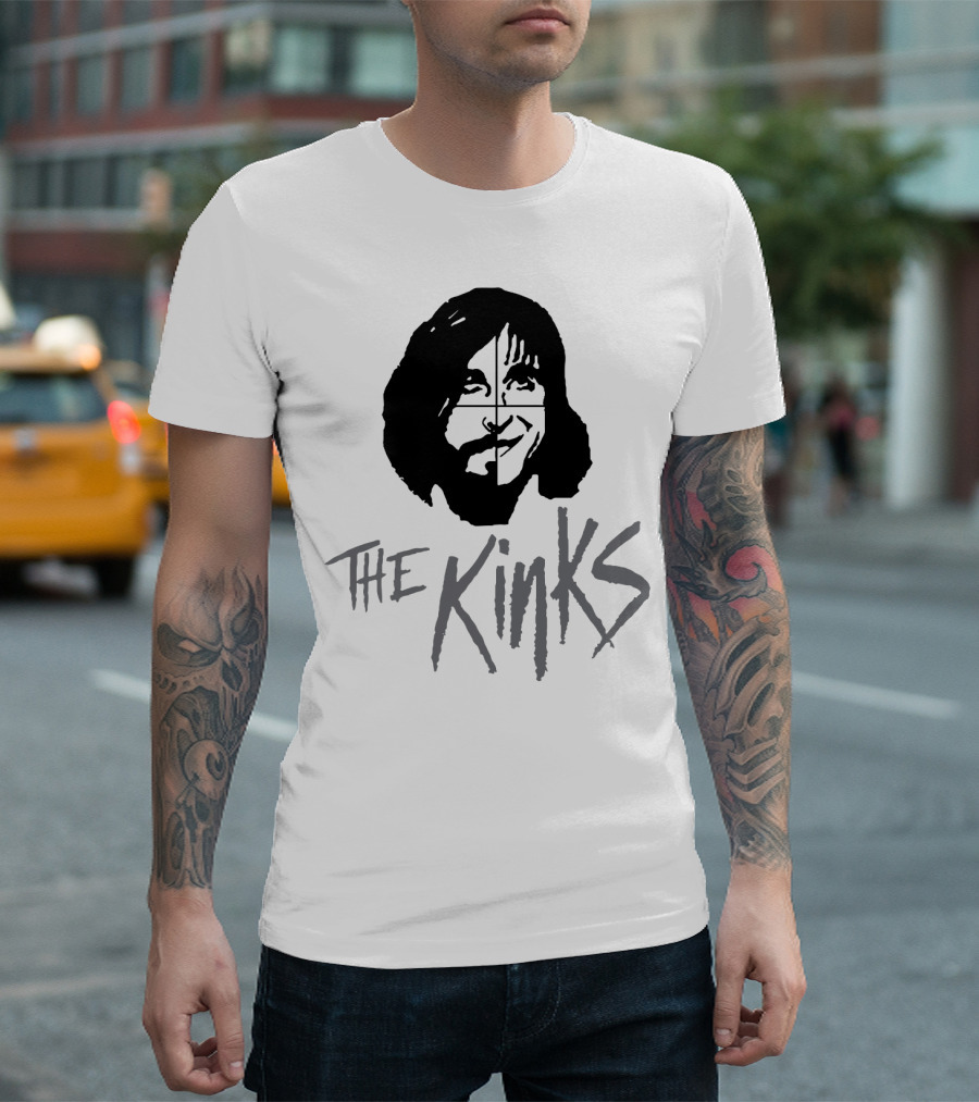 The Kinks Portrait Tk-Ms T-Shirt