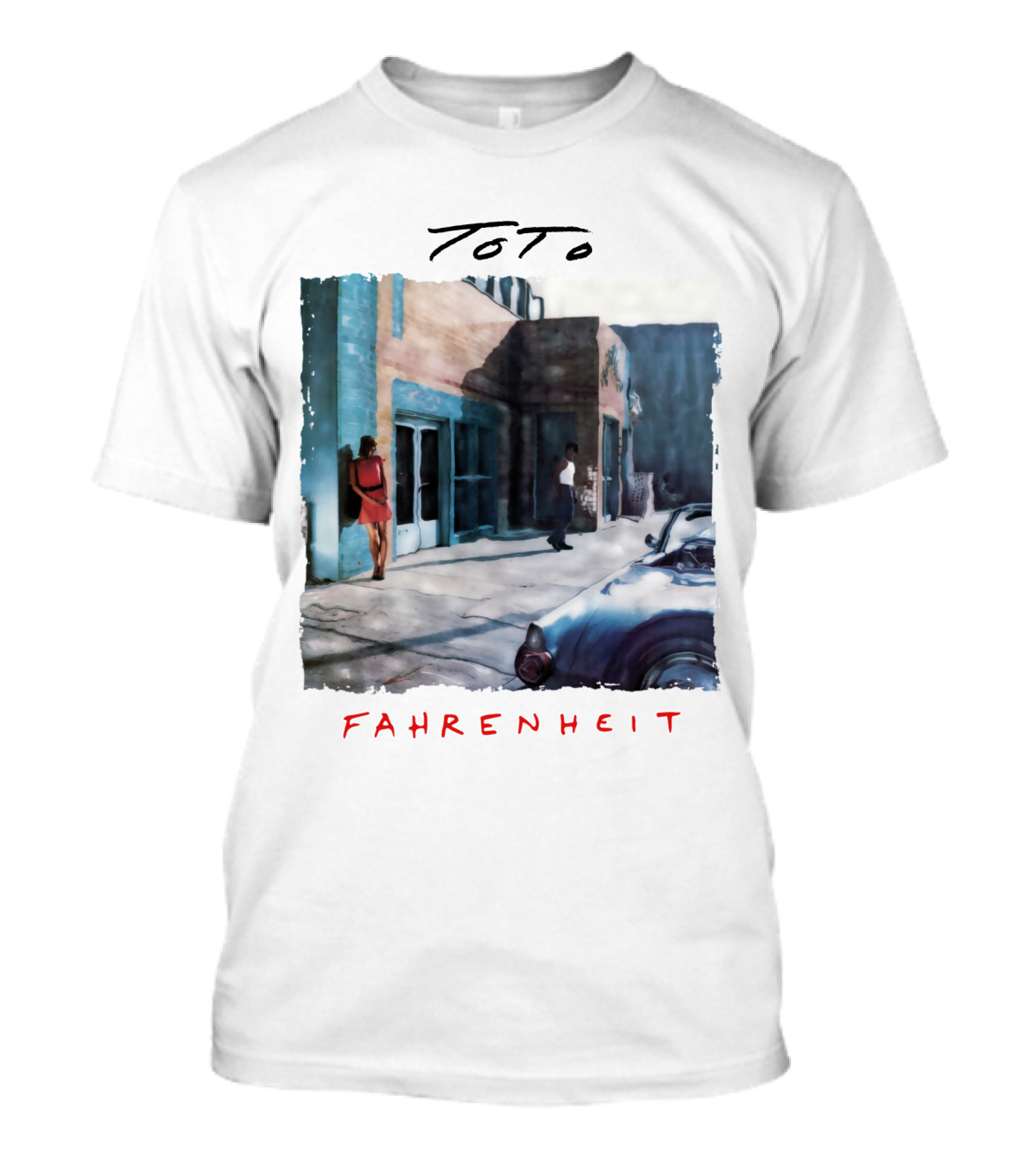 Toto Fahrenheit Album Cover Retro Scene T-Shirt