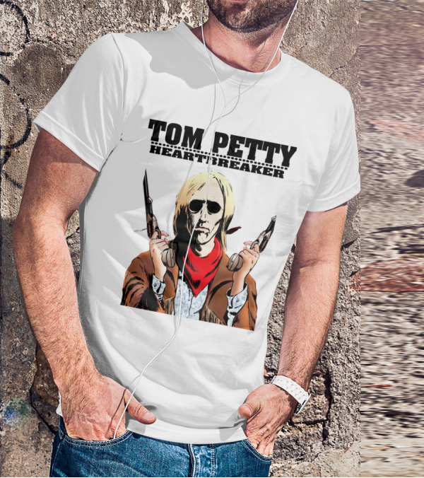 Tom Petty Heartbreaker Gunslinger T-Shirt