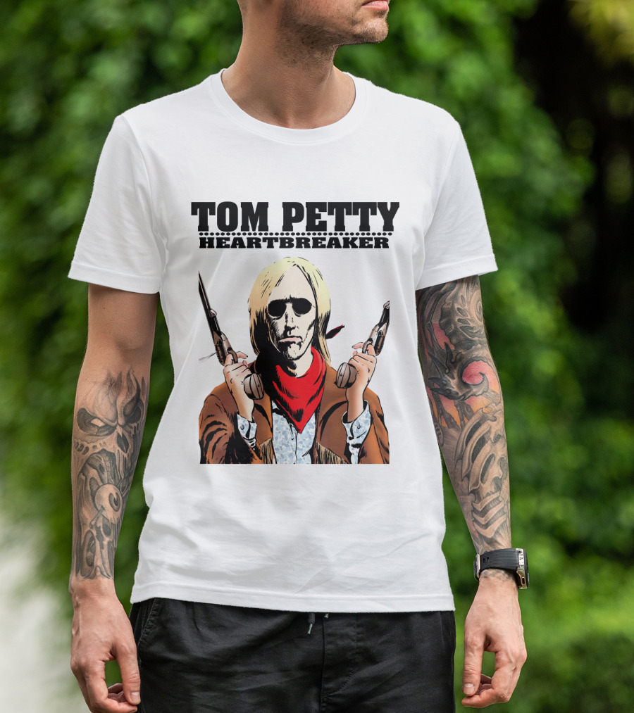 Tom Petty Heartbreaker Gunslinger T-Shirt