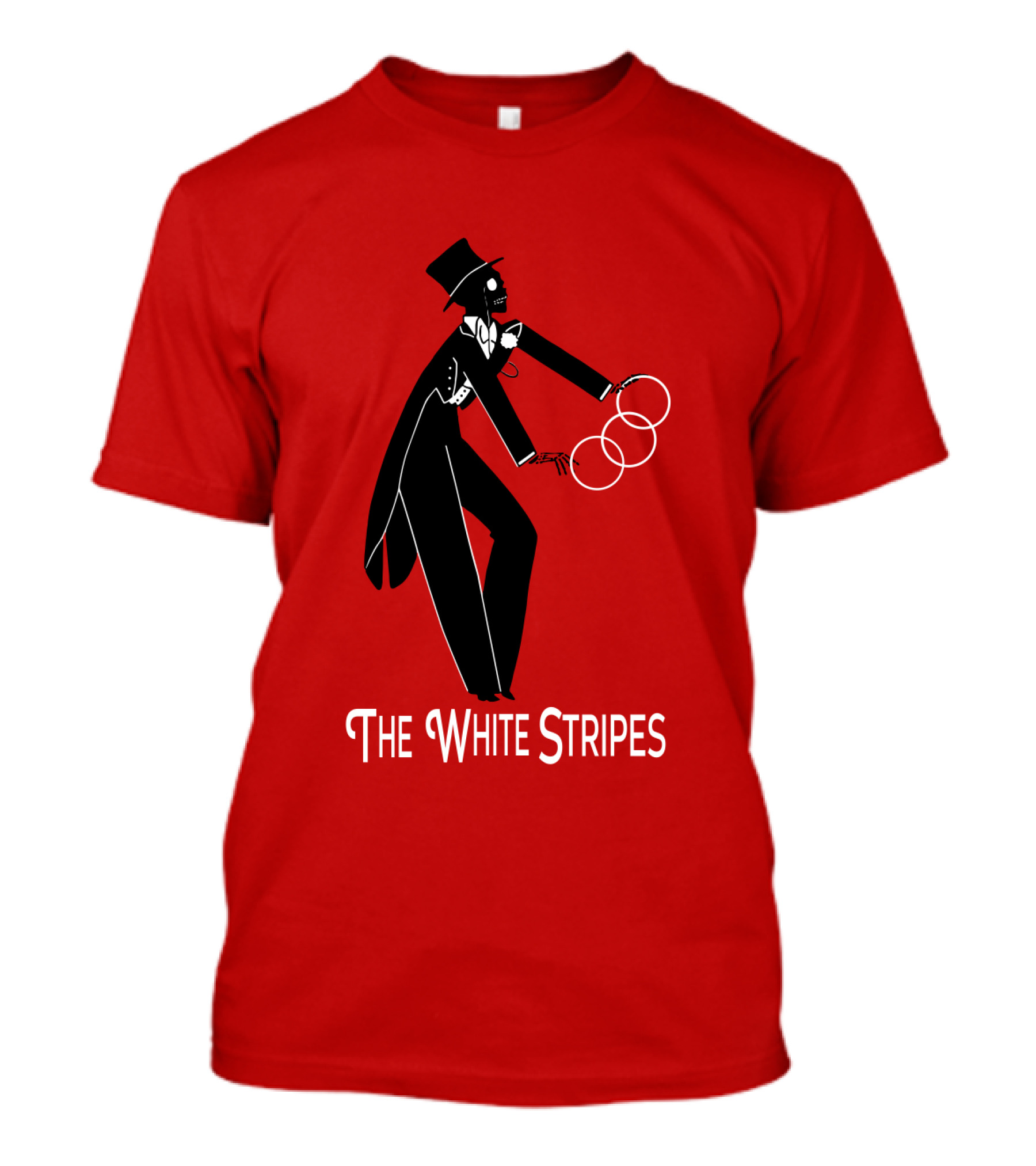 The White Stripes Juggling Man Red T-Shirt