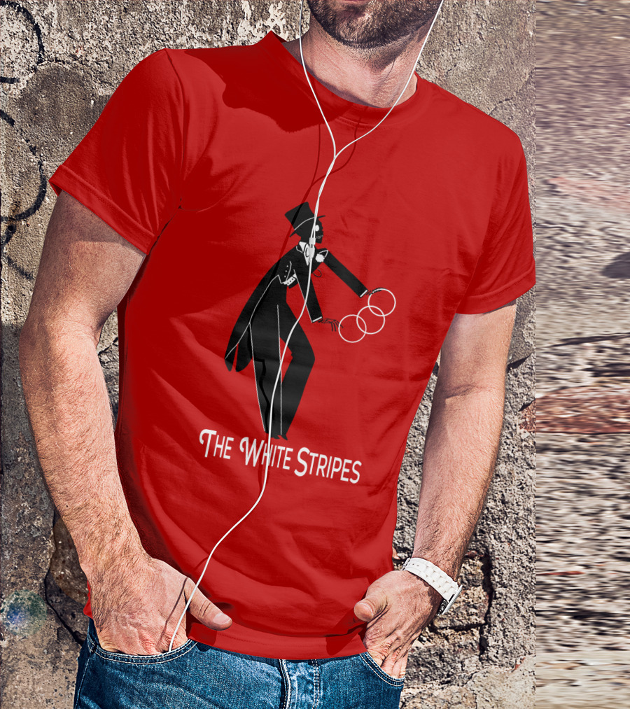 The White Stripes Juggling Man Red T-Shirt