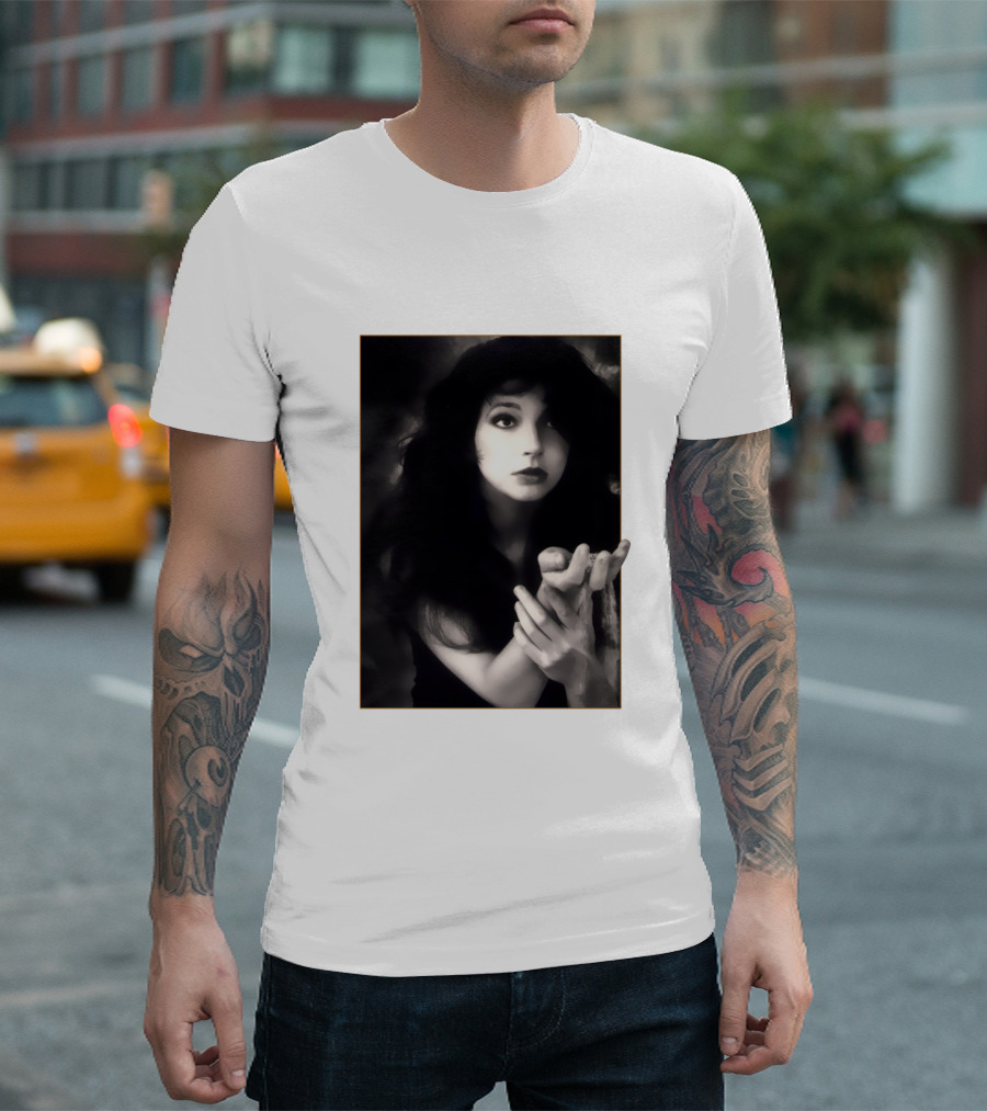 Kate Bush Black And White T-Shirt