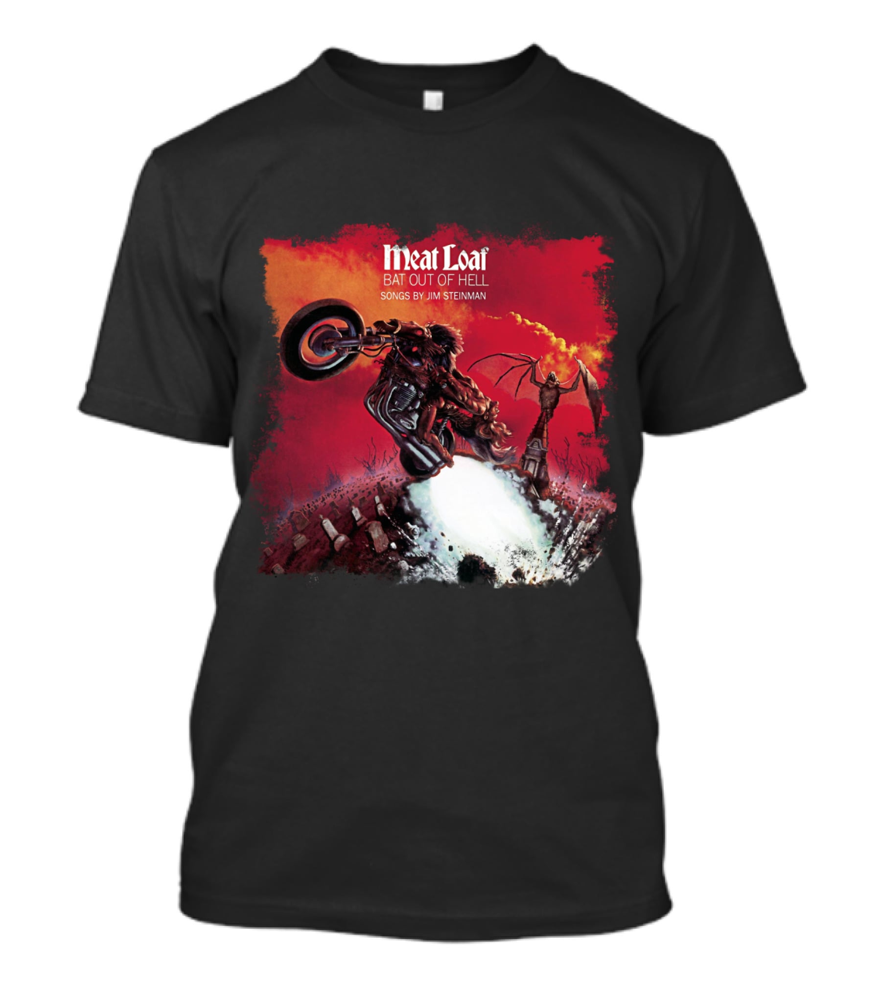 Meat Loaf Bat Out Of Hell Songs By Jim Steinman T-Shirt