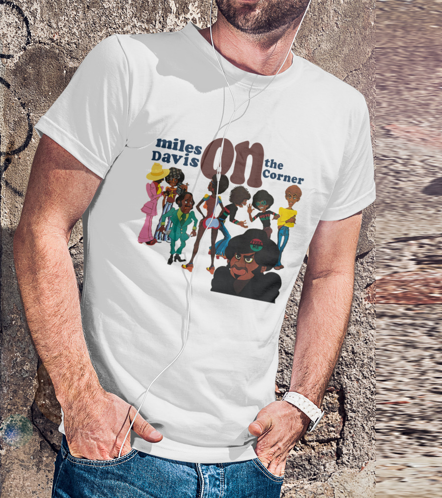 Miles Davis On The Corner Characters T-Shirt