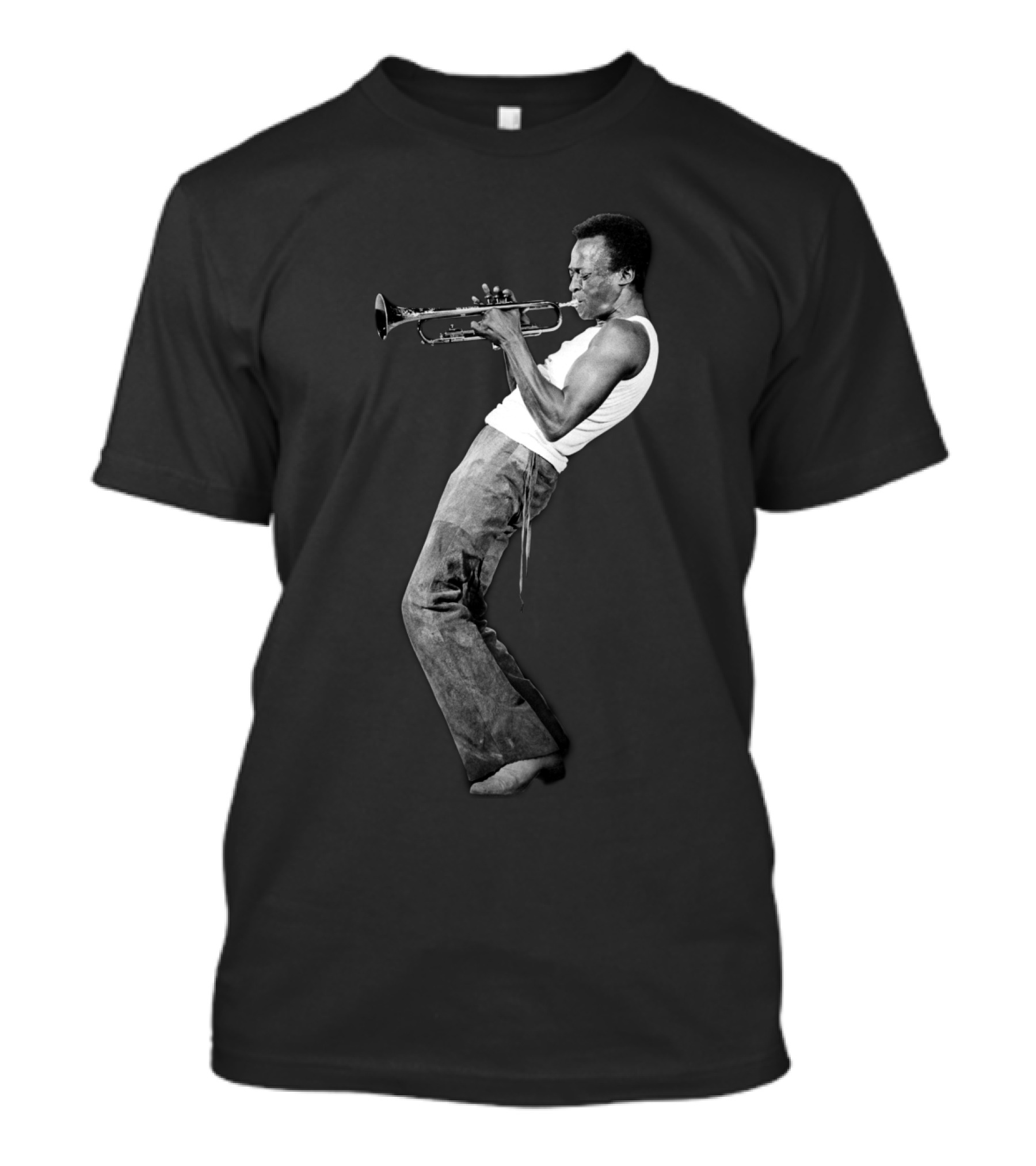 Jazz Musician Trumpet Player Iconic Performance T-Shirt