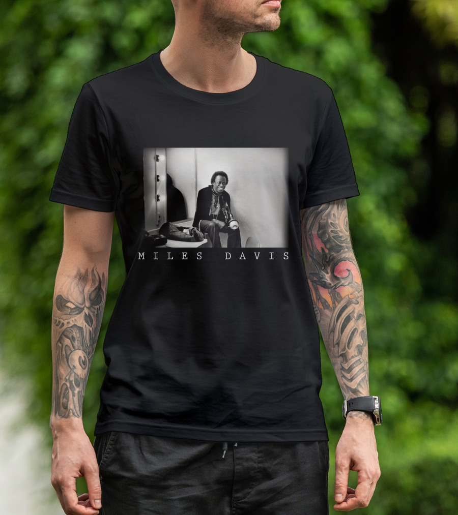 Miles Davis Backstage Reflection T-Shirt