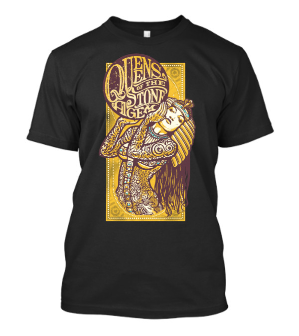Queens Of The Stone Age Egyptian Tattoo Art T-Shirt