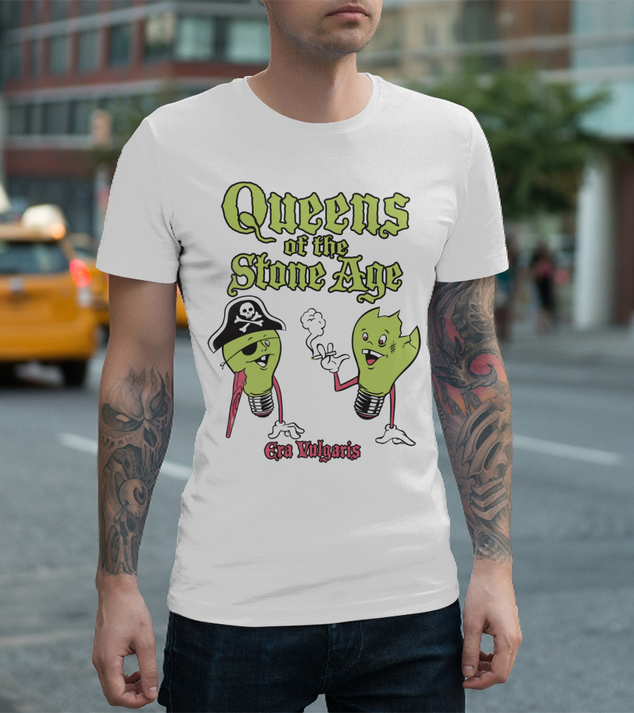 Queens of the Stone Age Era Vulgaris Lightbulbs T-Shirt