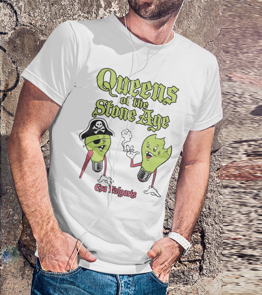 Queens Of The Stone Age Era Vulgaris Lightbulbs T-Shirt