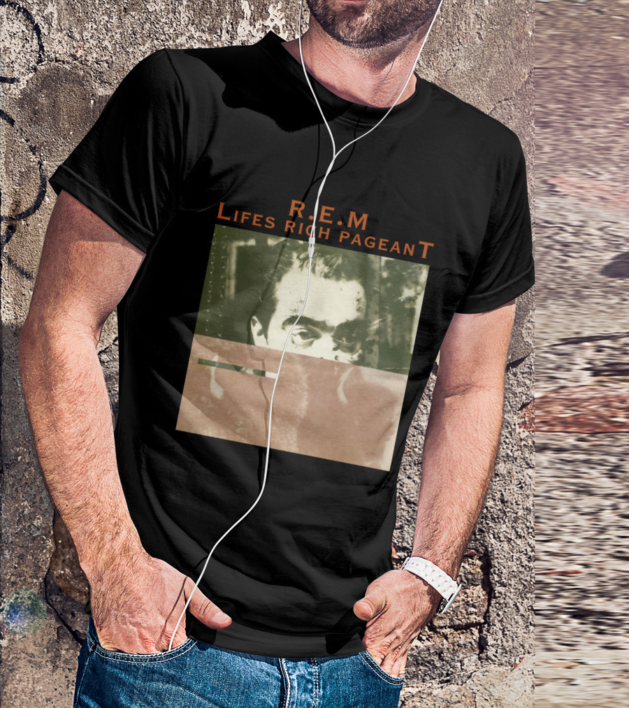 R.e.m. Lifes Rich Pageant Cover Art T-Shirt