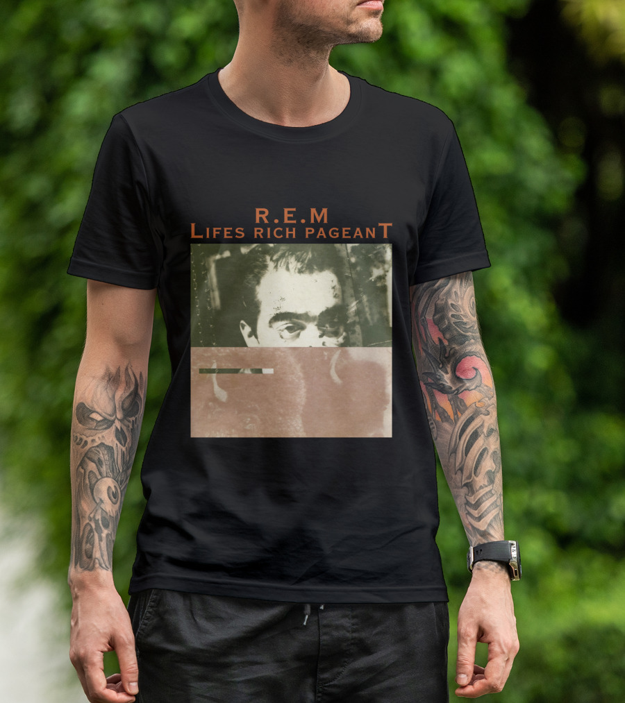 R.e.m. Lifes Rich Pageant Cover Art T-Shirt
