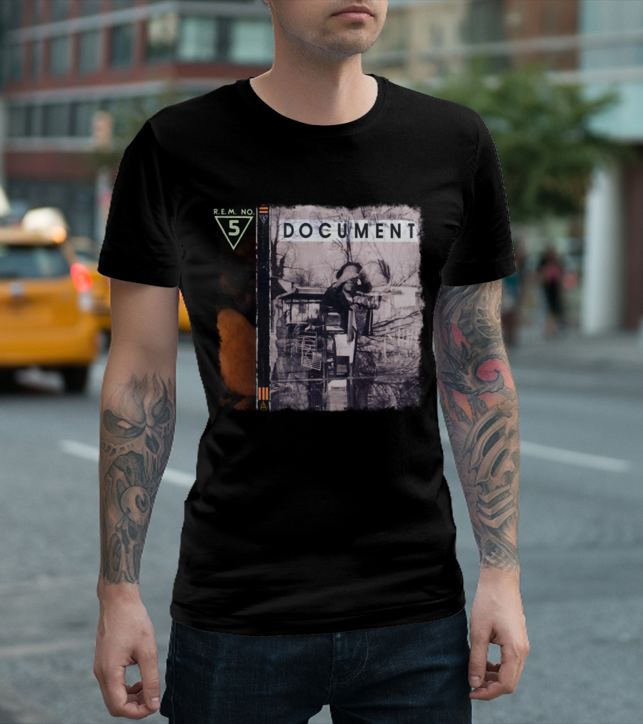 R.e.m. Document Album Cover No. T-Shirt