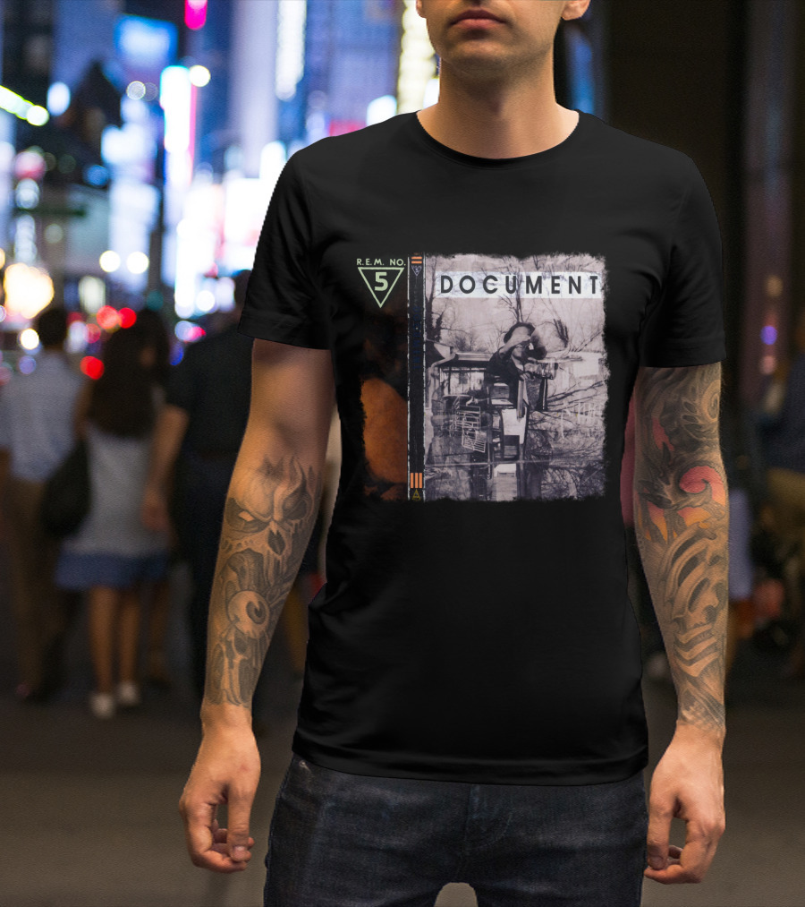 R.e.m. Document Album Cover No. T-Shirt
