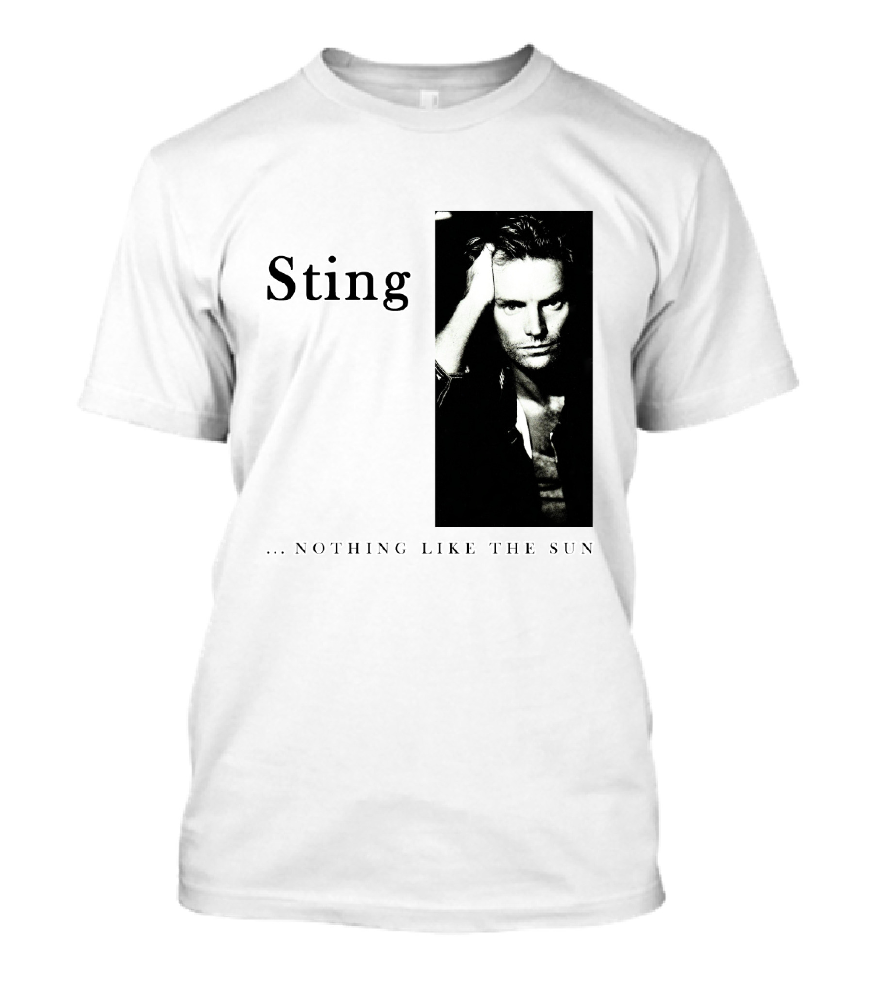 Sting ...Nothing Like The Sun Album Cover T-Shirt