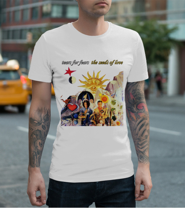 Tears For Fears The Seeds Of Love Album Cover Artwork T-Shirt