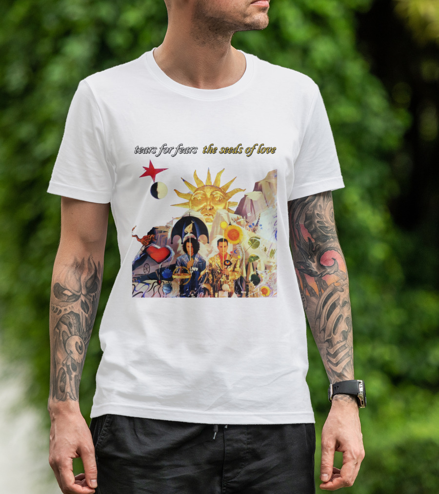 Tears For Fears The Seeds Of Love Album Cover Artwork T-Shirt