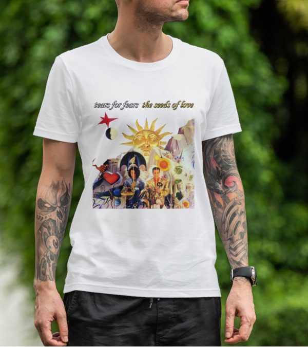 Tears For Fears The Seeds Of Love Album Cover Artwork T-Shirt