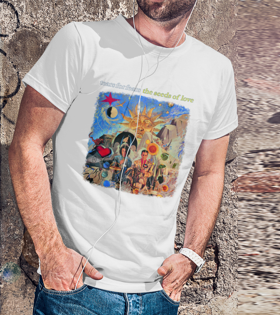 Tears For Fears The Seeds Of Love Sun Collage T-Shirt