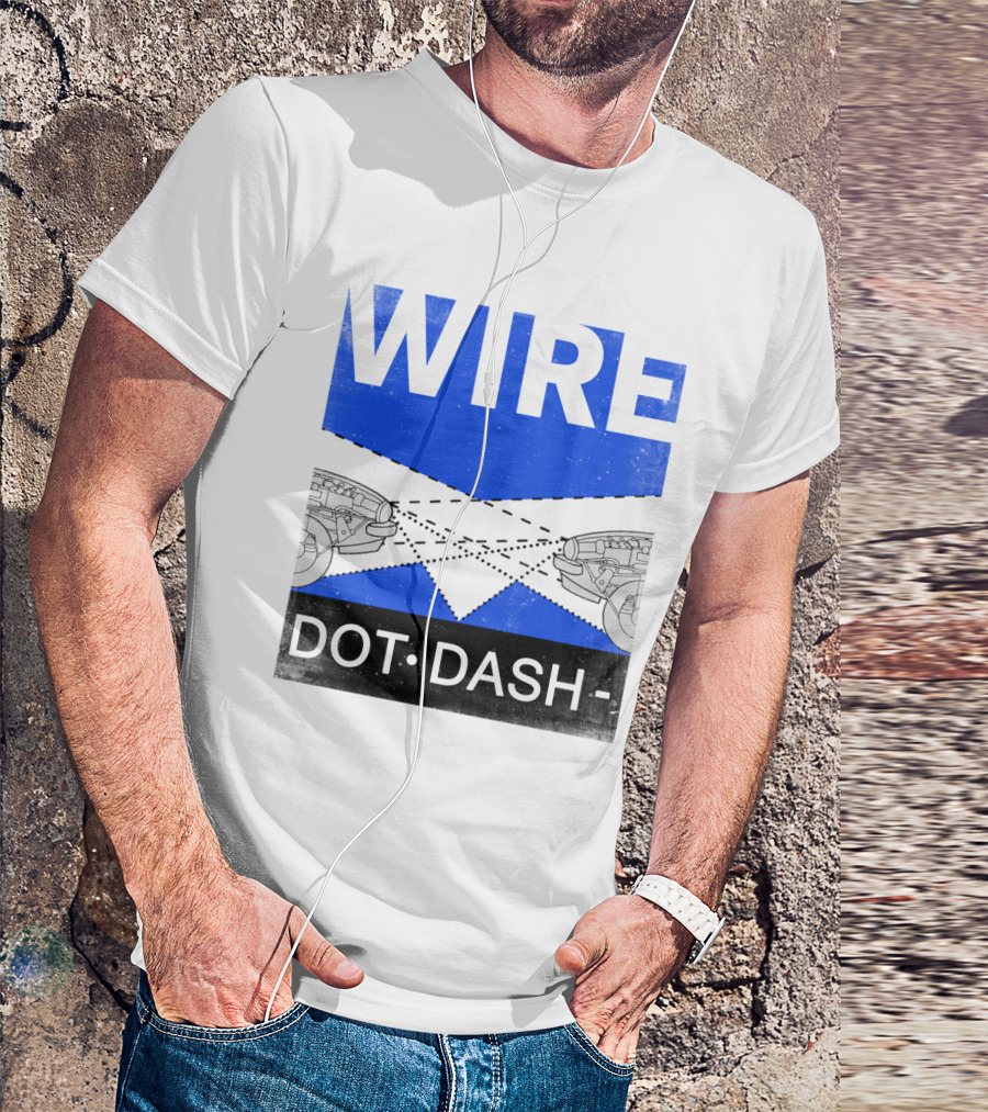 WIRE DOT DASH T-Shirt